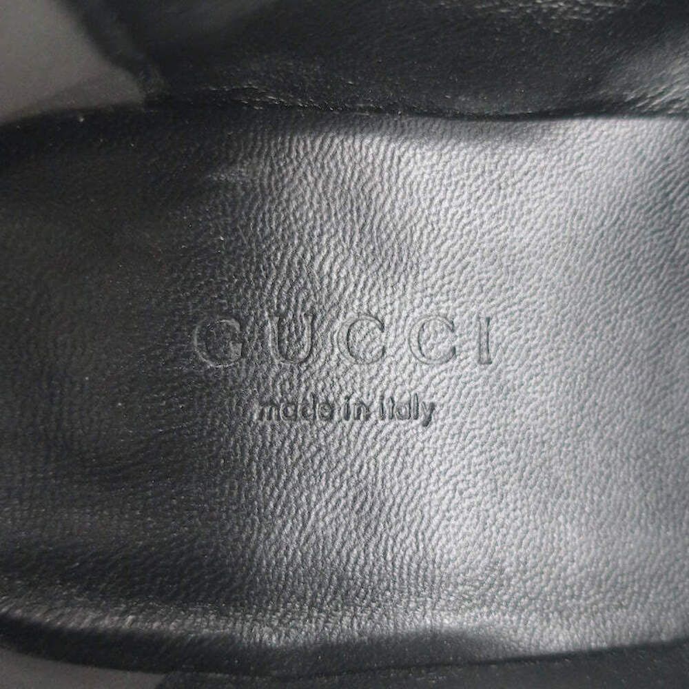 Gucci Jordaan Velvet Horsebit Loafers Dark Blue Size 36 - Picture 9 of 11